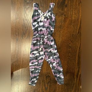 Pixielane camo girls jumpsuit romper size 4